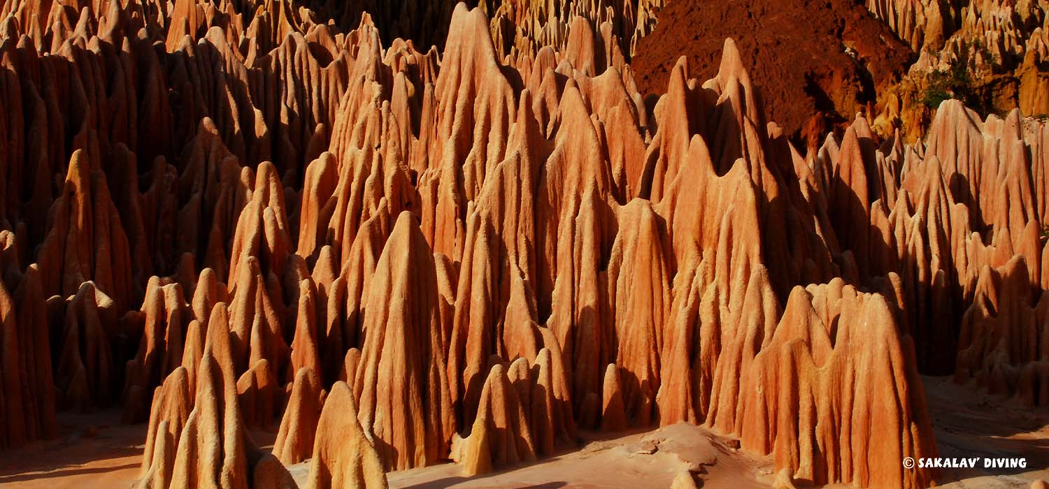Tsingy rouges, Nord Madagascar